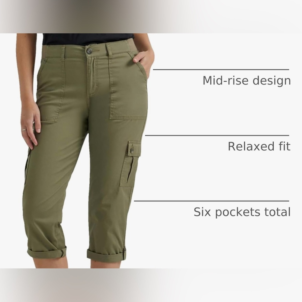 Lee Lot Of 2 Pair Capris - Picture 5 of 15